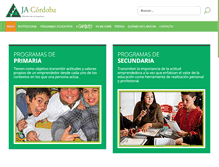 Tablet Screenshot of jacordoba.org.ar